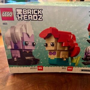 LEGO Disney BRICK'H'EADZ 41623 "Ariel & Ursula" Only Ariel was built.